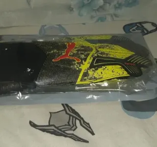 Guantes de portero Puma fútbol amarillo, talla 6