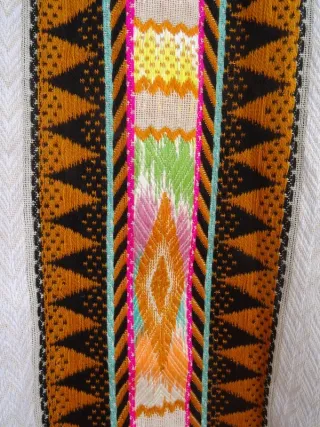 Falda Larga Estampado Étnico Tribal