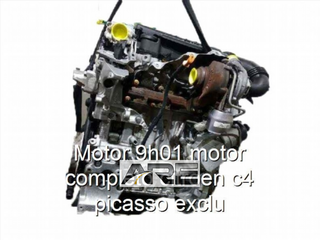 Motor 9h01 motor completo citroen c4 picas