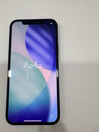 iPhone 12 Azul + Cargador y Funda