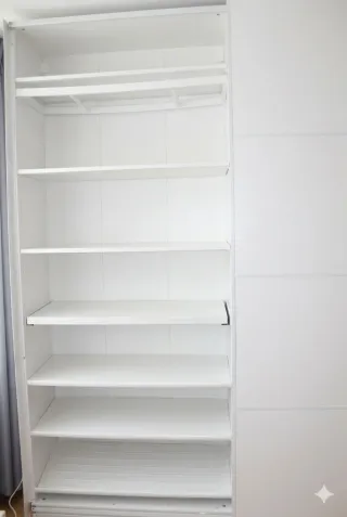 Armario blanco puertas correderas