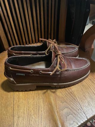 Zapatos Sebago Marrones - Muy Buen Estado