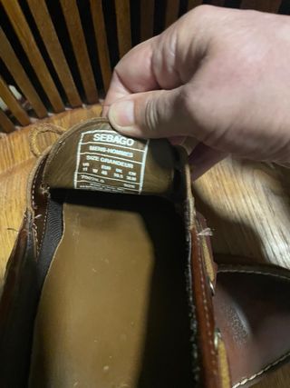 Zapatos Sebago Marrones - Muy Buen Estado