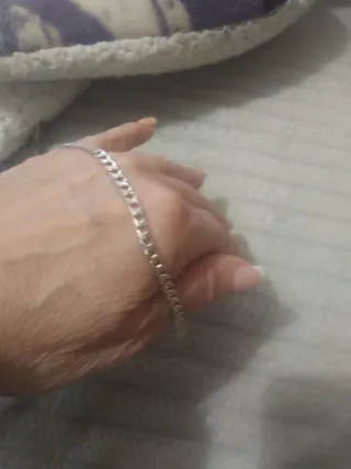 Pulsera de plata para hombre