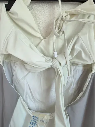 Bañador sexy chica gris y blanco