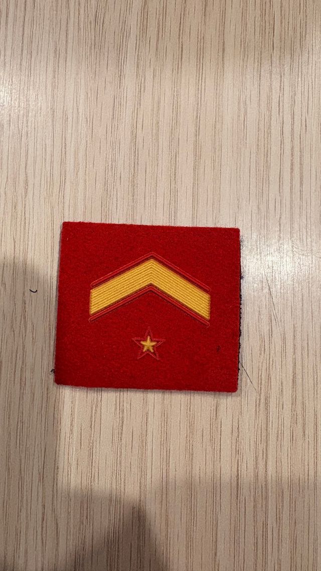 Divisa Subteniente Chándal Parche