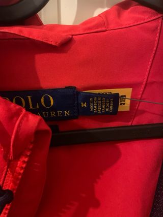 Chaqueta Cortavientos Polo Ralph Lauren Roja