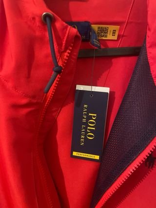 Chaqueta Cortavientos Polo Ralph Lauren Roja