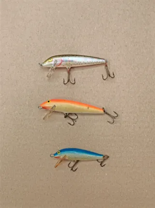 Set esce artificiali da pesca Rapala