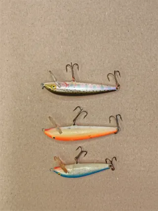 Set esce artificiali da pesca Rapala
