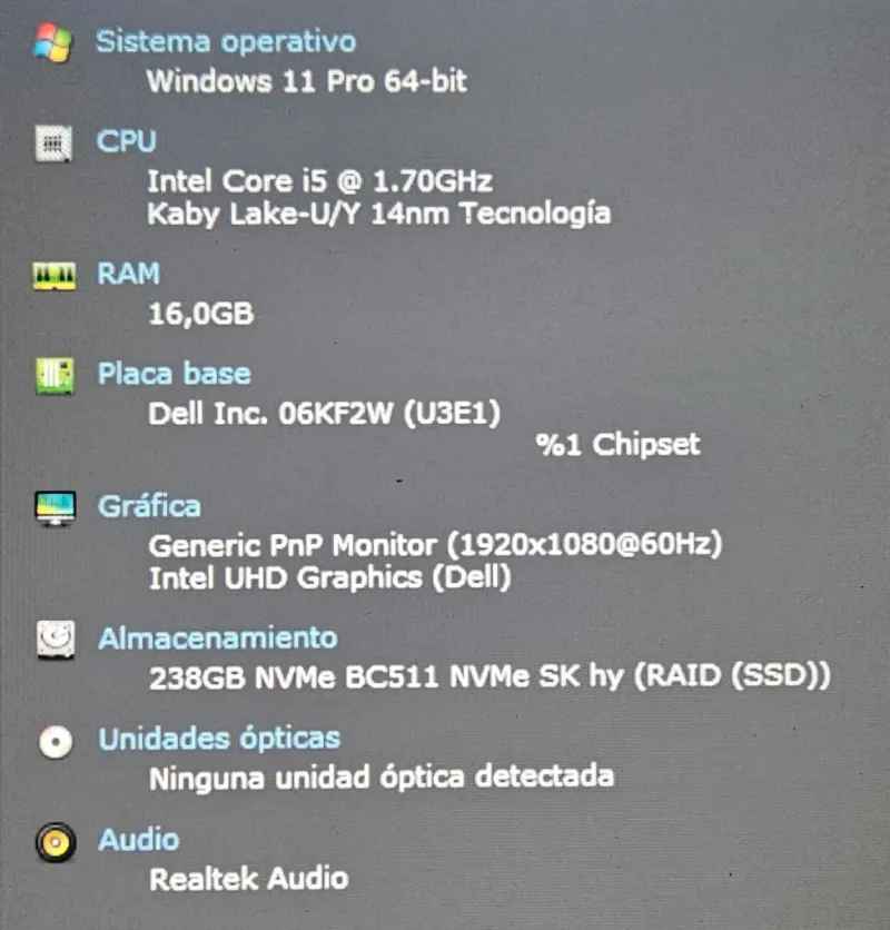Portátil DELL Latitude 5410 16GB afbeelding 6