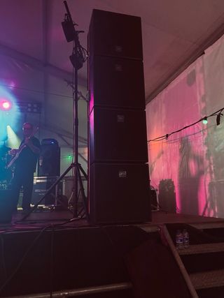 Equipo Sonido Ferias Fender Negro/Morado