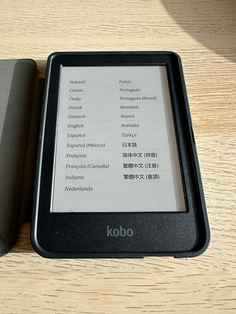 Kobo Clara Colour con funda afbeelding 5