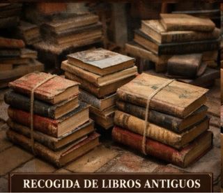 Recogida gratuita de libros antiguos