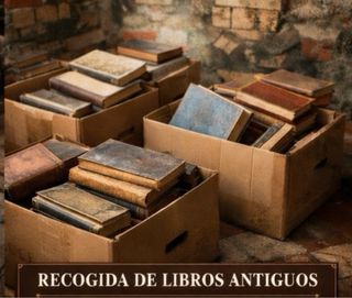 Recogida gratuita de libros antiguos
