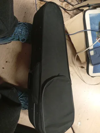 Violín para principiantes con funda y arco