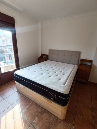 Camas canapé, somieres + patas, colchon y canape