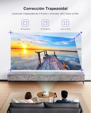 Proyector WIMIUS 22000 Lumen Blanco