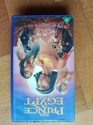 Película VHS El Príncipe de Egipto