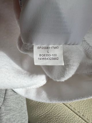 Sudadera Paris Saint Germain Jordan Blanca