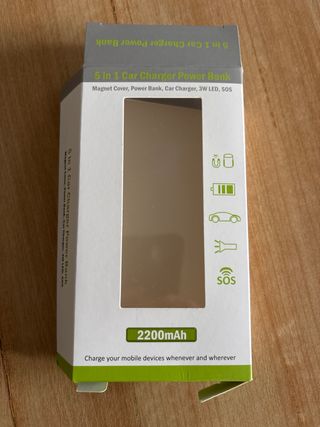 Cargador Coche Linterna Magnética