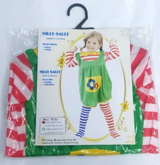 Disfraz Payasita Silly Sally Talla 1-2 años