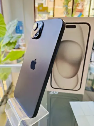 Iphone 15 plus negro 128gb batería al 86%