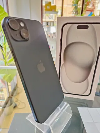 Iphone 15 plus negro 128gb batería al 86%