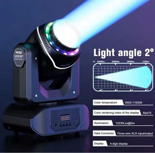 Foco DJ LED 80W RGBW Beam Gobo Dj Fiesta boda