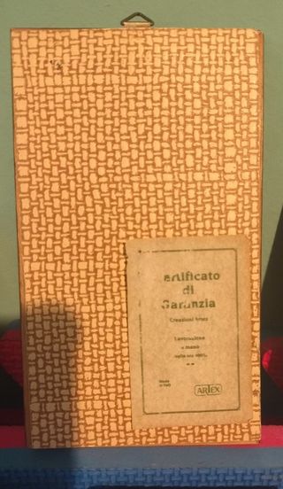 Quadretti su lamina oro e argento