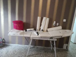 Elote de camilla masaje