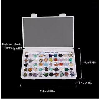 ◆PRECINTADO◆ Collezione 20, 24, 36 o 50 minerali