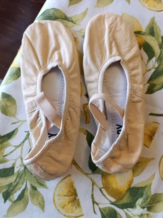 Zapatillas de ballet Happy Dance beige talla 37