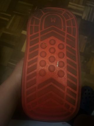 Zapato ortopédico largo negro