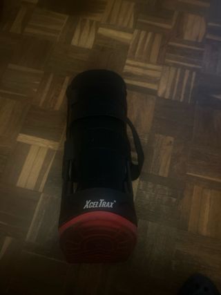 Zapato ortopédico largo negro