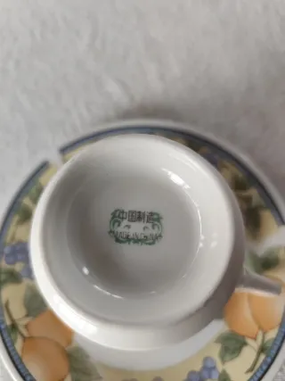 Juego de café de porcelana