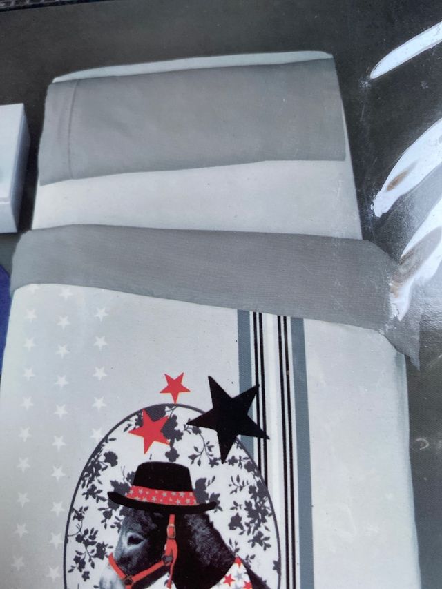 Funda Nórdica 90cm Sin Estrenar, dibujo burrito