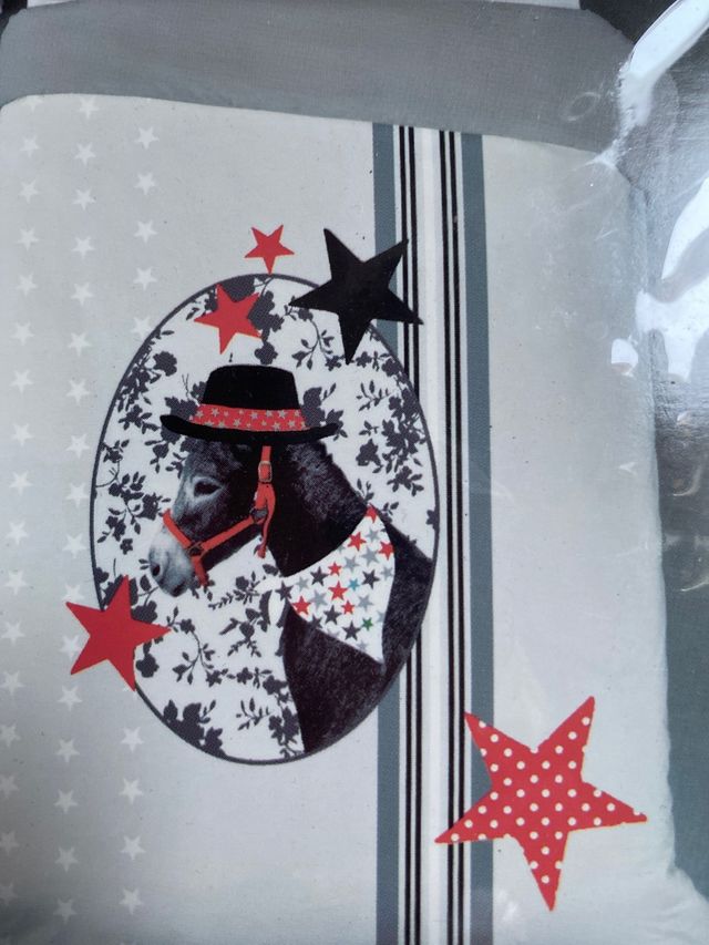 Funda Nórdica 90cm Sin Estrenar, dibujo burrito