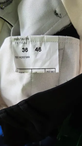 Traje de ceremonia negro