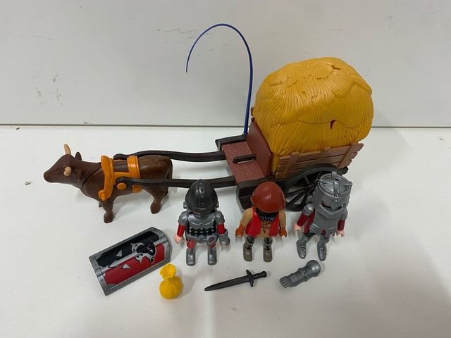 Playmobil 6005 - Carreta medieval con paja