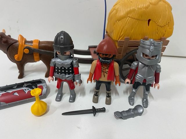 Playmobil 6005 - Carreta medieval con paja