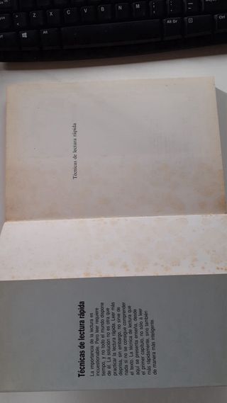 Libro "Técnicas de lectura rápida"