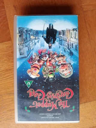 Película VHS The Muppet Christmas Carol