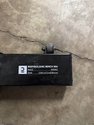 CORENGTH Banco Musculación Bench 900 Reforzado