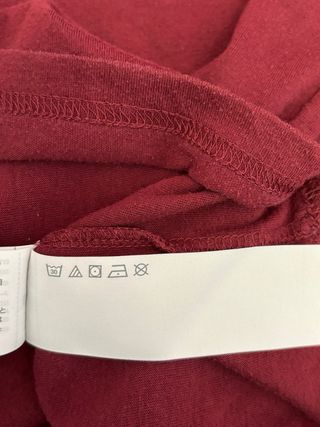 Camiseta Hollister Talla M Roja