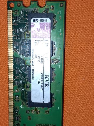 Placa RAM Kingston 2 G