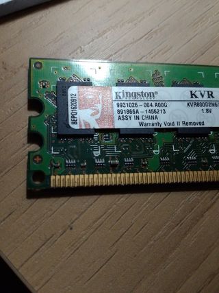 Placa RAM Kingston 2 G