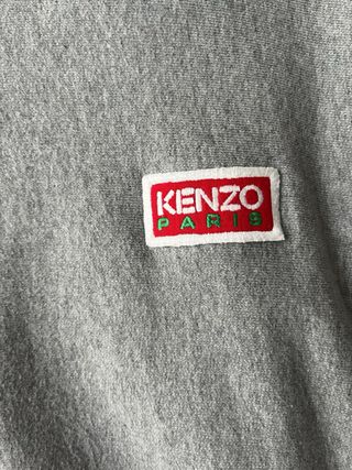 Sudadera Kenzo Gris Logo París