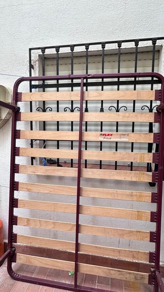 Somier Flex Madera y Metal