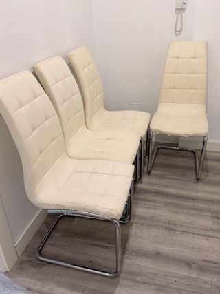 Mesa cristal moderna y auxiliar madera